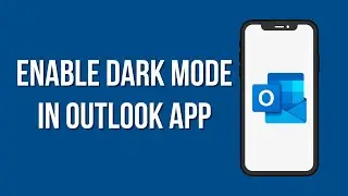 How To Enable Dark Mode In Outlook App | Turn On Dark Theme In Outlook Mobile App 2023