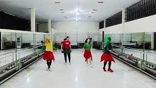 Just a Kiss - line dance,  Chor. Asbare Bare (INA) & Wandy Hidayat (INA) 