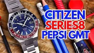Citizen Series8 Pepsi GMT - Citizen Ups Their Game With the Series8!