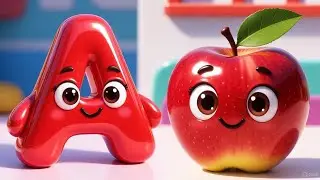 Easy Way to learn Alphabet ABC || Toddlers Learning Video A for Apple 🍎 #learnabc #kidslearning