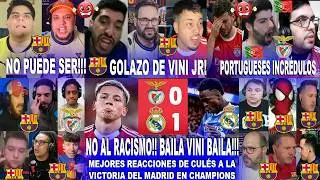 MEJORES REACCIONES DE CUL&Eacute;S AL BENFICA 0-1 REAL MADRID CON GOLAZO DE VINICIUS - NO AL RACISMO!