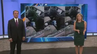 Bob Clausen and Laura Monteverdi September 10th 10 p.m. news cast