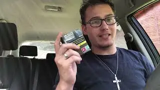 Smoking a cigarette in my car for the first time