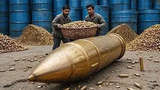 How High-Power Ammo Bullets Are Manufactured | Inside the Ammo Production Factory