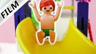 Playmobil Film Deutsch - JULIANS Blutiger Unfall Im Aquapark! TYPISCH JULIAN! Familie Vogel