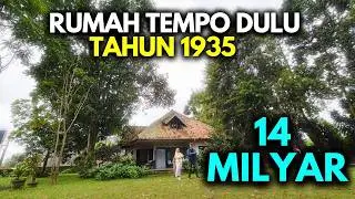 JUAL RUMAH LUAS KLASIK JAMAN BELANDA DI LEMBANG | COCOK USAHA, VILLA & INVESTASI