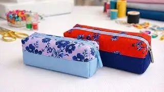 WITH FABRIC SCRAPS WE SEW A PRACTICAL ACCESSORY / SEWING TRICKS FOR BEGINNERS