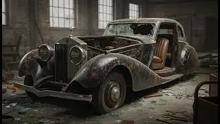 ASMR Car Restoration! 1925 Rolls Royce Phantom I Full Restoration Crashed to New