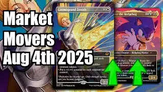 MTG Market Movers - August 4th - Cards To Lookout For! Cosmogrand Zenith & Sonic the Hedgehog!