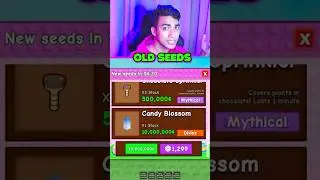 GROW A GARDEN New Seeds VS Old Seeds 🥺