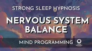 Sleep Hypnosis for Nervous System Balance - Black Screen