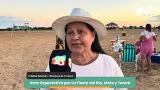 ⭕️ #AHORA || Torneo Playero en Parque Arenas, se vive la previa del Festival del Río, Mate y Tereré