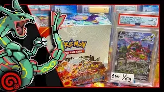 MY BIRTHDAY - PRIMAL CLASH BOOSTER BOX - RAYQUAZA ALT VMAX BREAK - LIVE CARD SHOP