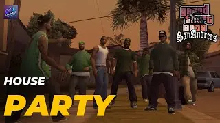 🍾 CJ&rsquo;s Crib Chaos 🎶 | GTA San Andreas House Party Mission | Grove Street Madness 🔥