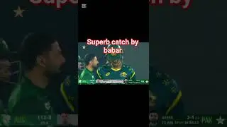 Super catch by babar azam
