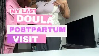 Belly Binding | real doula support and interaction #doulasupport #vlog