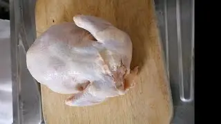 ASMR WHOLE CHICKEN CUTTING STYLE.