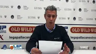 🎤 Luiss Roma 🆚 Solbat Golfo Piombino | L'intervista a coach Bianchi