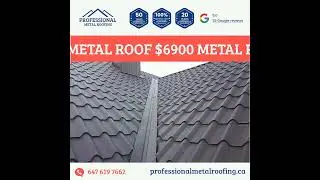Metal roofing in Ontario, 2024 best deal