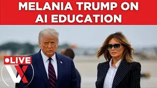 LIVE | Melania Trump Joins White House Task Force on Artificial Intelligence Education | VERTEX