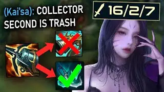 STOP Building Collector Every Game on Kaisa!!! - League of Legends Informative Gameplay