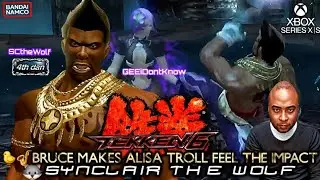 ⛲️TEKKEN 6 (XBOX Series S): 🐤🎷BRUCE (SCtheWolf) MAKES ALISA TROLL (GEEiDontKnow) FEEL THE IMPACT