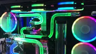 RGB Fittings build- thermaltake view 71