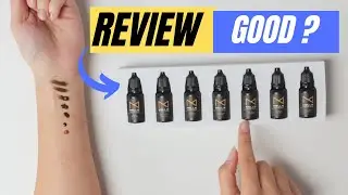 Microblading pigment review  (7 colors)