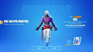 How to Unlock Raz Glyph Master Style! (All Spire Challenges) Fortnite Chapter 2 Season 6
