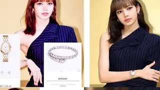 Lisa blackpink suho (exo ) lee soohyuk  model/actor YG in BVLGARI EVENT2019