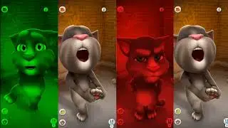 Funny Video Talking Tom | Talking Tom Cat Color Effects Cartoon - Android Gameplay Talking Tom Video