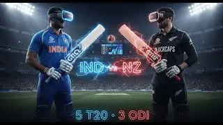 LIVE IB CRICKET VR GAME INDIA VS NEW ZEALAND SERIES 2026