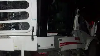 Man driving city street sweeper tried to save driver after crash
