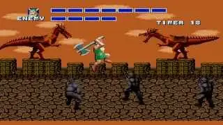 Golden Axe - Mega Drive/Genesis - Modo The Duel + Cr&eacute;ditos Finais