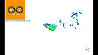 Flattering bird trail simulation. CFD Approach.