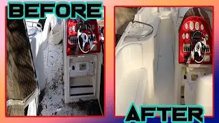Boat Project | Cheap Boat Project | 🚤 Pt. 3 -  Mercruiser Outdrive - Cleaning Boat - New Boat Seats
