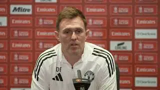 'No talks about United job' - Fletcher refusing to look beyond FA Cup tie
