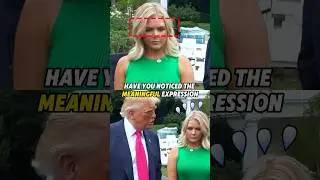 Did you notice Karoline Leavitt&rsquo;s meaningful expression? #shorts#karolineleavitt#trump#celebrity