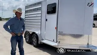 NRS Trailers - 2020 Exiss Express 2 Horse Bumper Pull Trailer