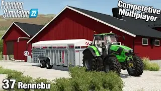 DOUBLING THE SIZE OF THE COW HEARD Rennebu Competitive Multiplayer FS22 Ep 37
