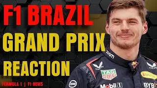 Max Verstappen Pit Lane To Podium. 2025 Brazilian GP Reaction | F1 NEWS