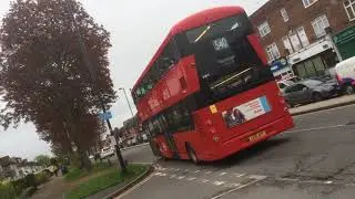 London Buses and LU Jubilee Line Trains at Canons Park - 29/04/18
