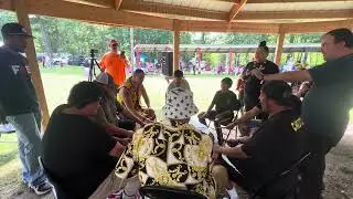 Woodticks at Mole lake manoomin pow wow 2023