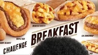 The Double Taco Bell Breakfast Menu Challenge
