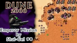 Dune 2000 - Emperor Mission by Shai-Gel 98 - Hard | Max Game Speed | 1080p [Gameplay]