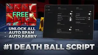 *FREE* Death Ball Script - Unlock All, Auto Parry, Auto Spam, Anti Curve