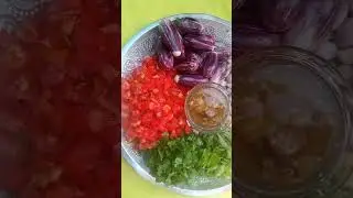 Easy to make kathrikkai thatta payir kuzhambu (Brinjal& Red cow peas) recipe in tamil
