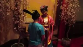 Zach meets Mulan EPCOT