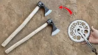 Making a Axes From Cycle Pedal | Axe making | how to make axe | kulhadi kaise banaye | blacksmith
