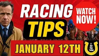 Free Horse Racing tips today best horse racing tips for Monday 12th January #Picks #naps